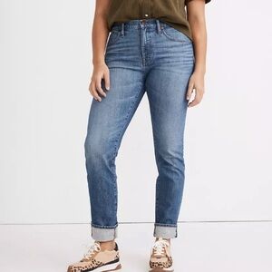 BRAND NEW MADEWELL tomboy straight jeans 29 PETITE